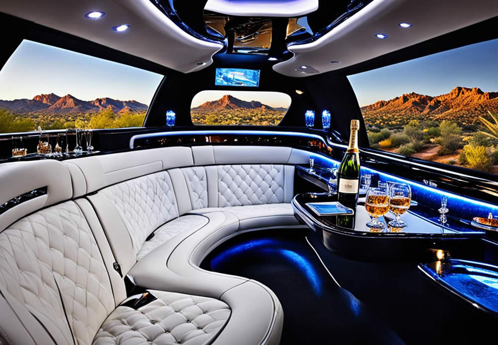 Scottsdale Limousine Interior