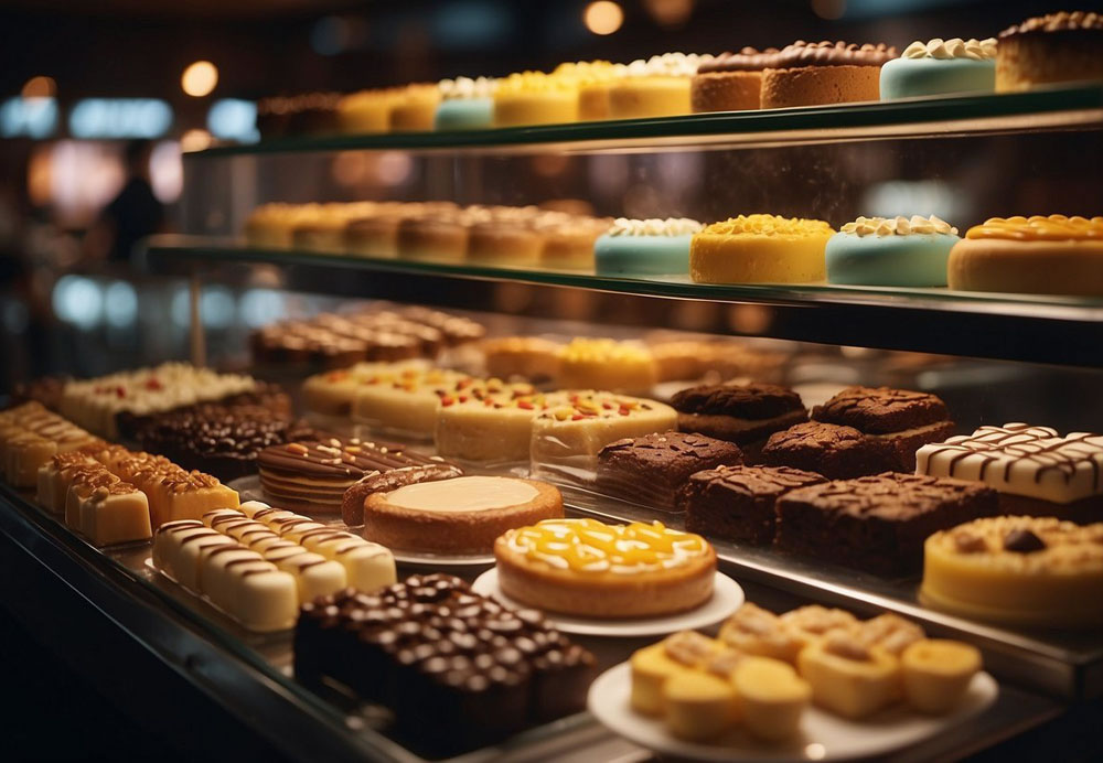 A colorful display of decadent desserts and sweet treats at a top restaurant in Phoenix, Arizona